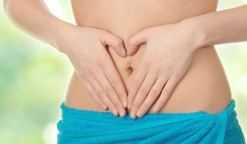 Abdominal pain with Helmintiasis